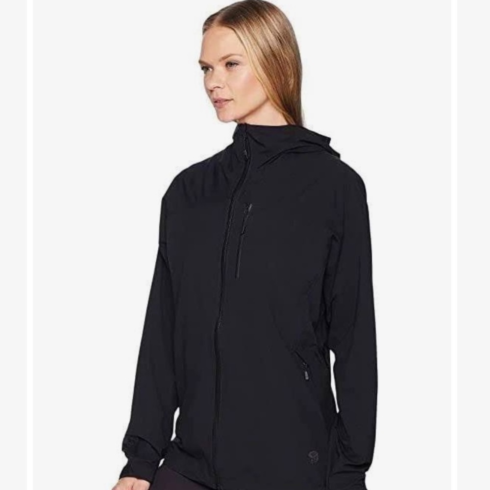 Mountain Hardwear Black Raincoat Size S